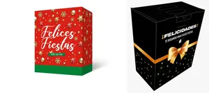Cajas navideñas impresas para campañas y regalos